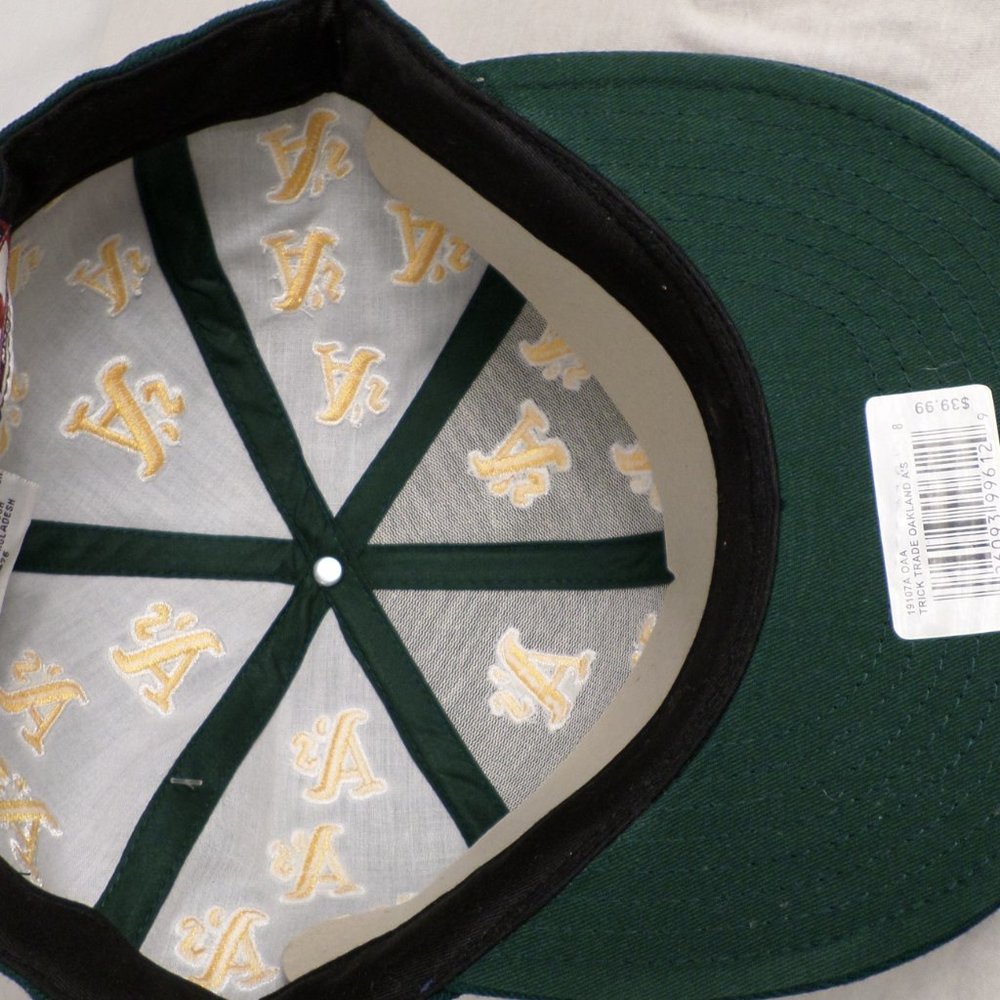 Oakland A's Baseball American Needle Cooperstown Fitted Hat 8 RARE - Picture 4 of 10